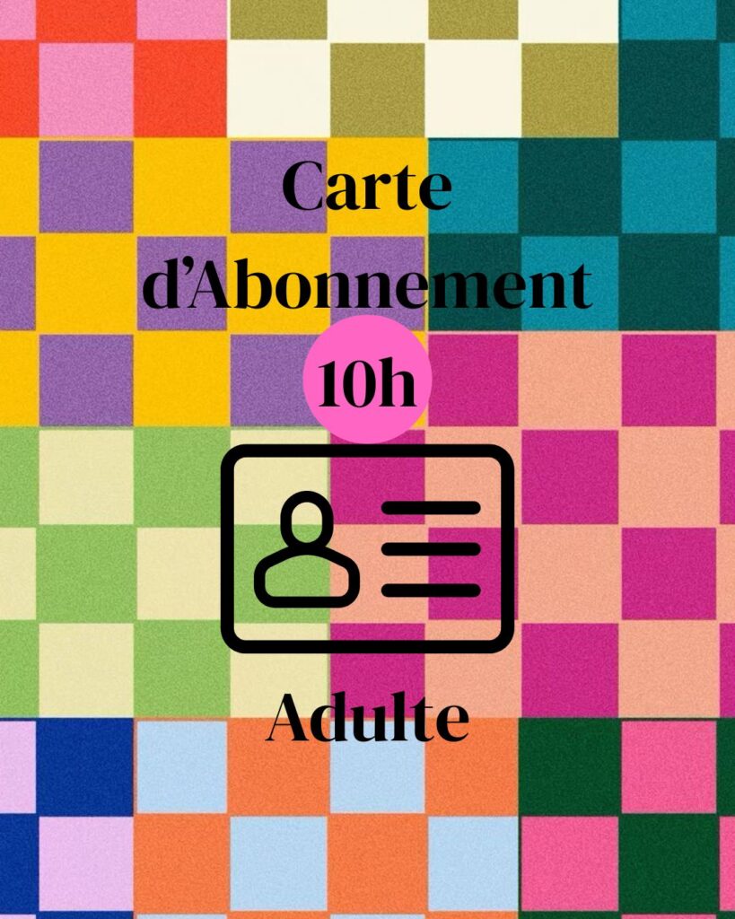 Carte d'abonnement de 10h de cours de couture Adultes - Le Lab Couture